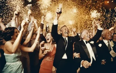 millionaire celebrating