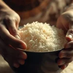 El ritual con arroz